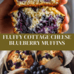 Cottage Cheese Blueberry Muffins Recipe