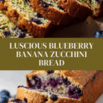 Blueberry Banana Zucchini Bread Recipe