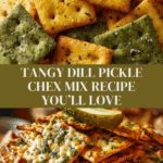 Dill Pickle Chex Mix: A Tangy Snack Sensation Recipe