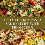 Summery Chicken Pasta Salad Recipe
