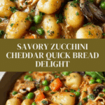 Savory Zucchini Cheddar Quick Bread Recipe