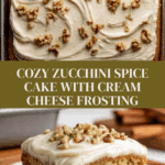 Zucchini Spice Cake With Cream Cheese Frosting Recipe