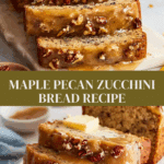 Maple Pecan Zucchini Bread Recipe