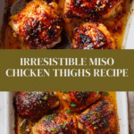 Miso Chicken Thighs Recipe