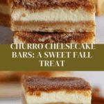 Churro Cheesecake Bars Recipe