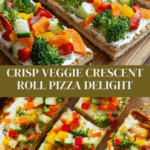 Crescent Roll Veggie Pizza Recipe