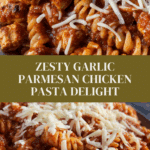 Garlic Parmesan Healthy Chicken Pasta Recipe
