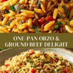Delicious Ground Beef Orzo Recipe for Everyone Recipe