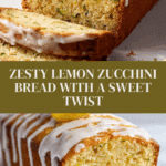 Lemon Zucchini Bread Recipe