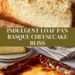 Loaf Pan Basque Cheesecake Recipe