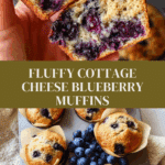 Cottage Cheese Blueberry Muffins Recipe