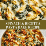 Spinach & Ricotta Pasta Bake Recipe