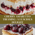 Cherry Amaretto Tiramisu Recipe : A Fruity Twist Recipe