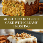 Zucchini Spice Cake With Cream Cheese Frosting Recipe