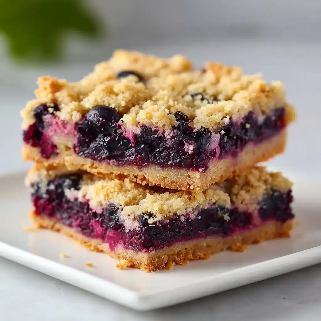 Homemade Blueberry Zucchini Bars Recipe - Recipe Image