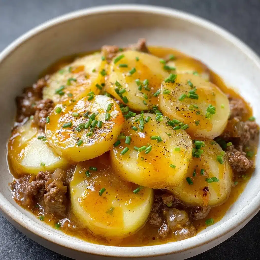 Crockpot Hamburger Potato Casserole Recipe - Recipe Image