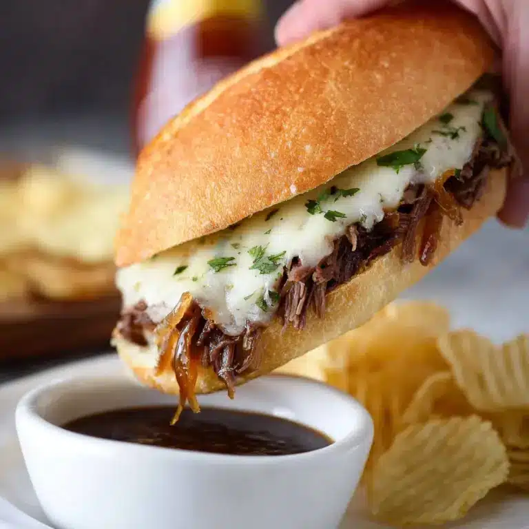 Slow Cooker French Dip Sandwiches Recipe