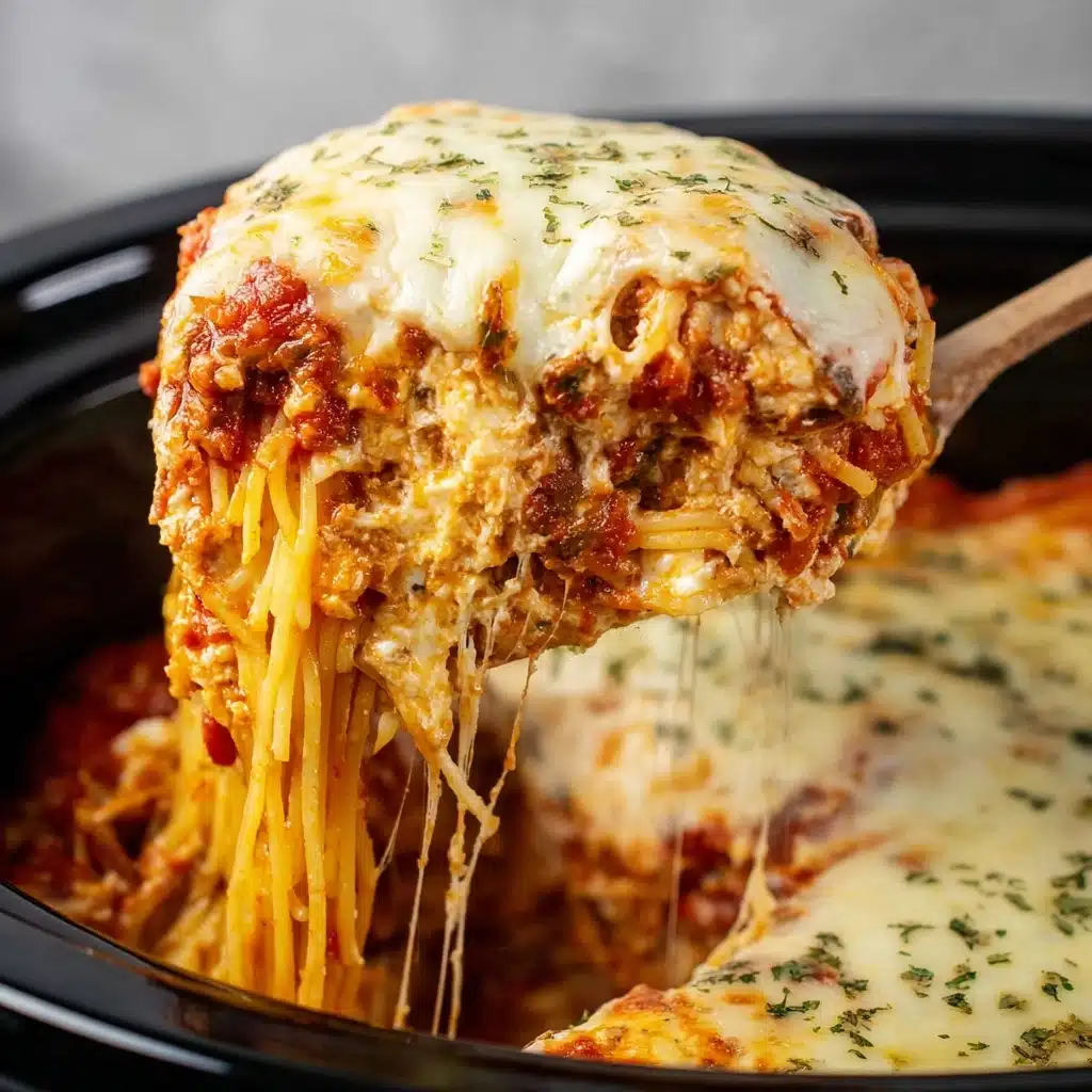 Crock Pot Million Dollar Spaghetti Recipe - Recipe Image