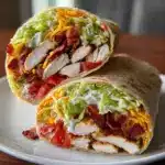 Thai Peanut Chicken Wraps Recipe