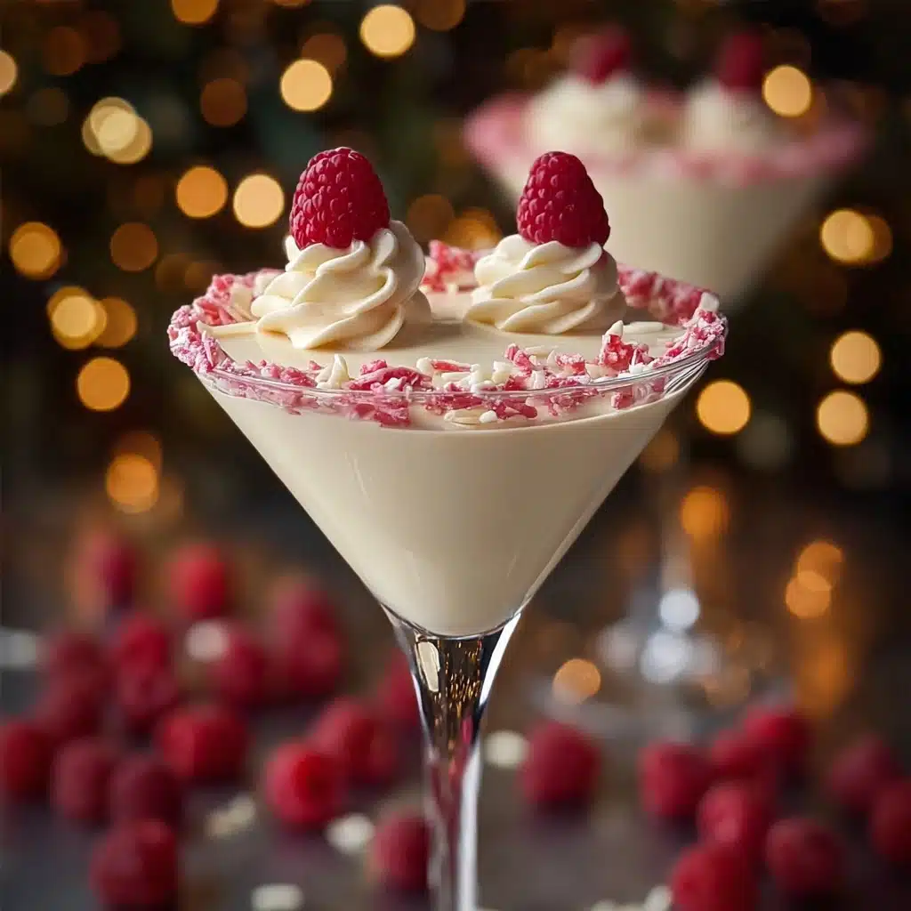 Raspberry White Chocolate Martini Recipe - Recipe Image