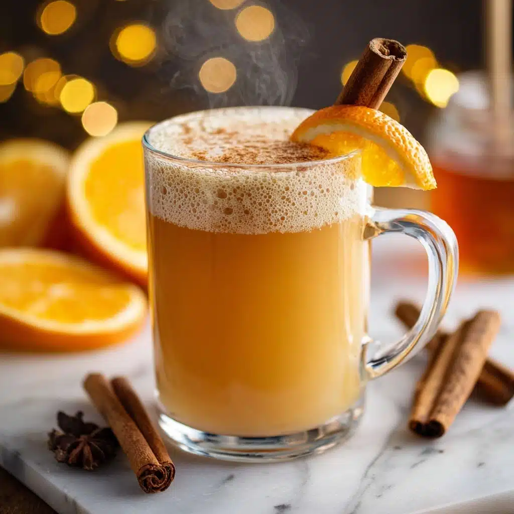 Warm Cinnamon Orange Delight Mocktail Recipe - Recipe Image