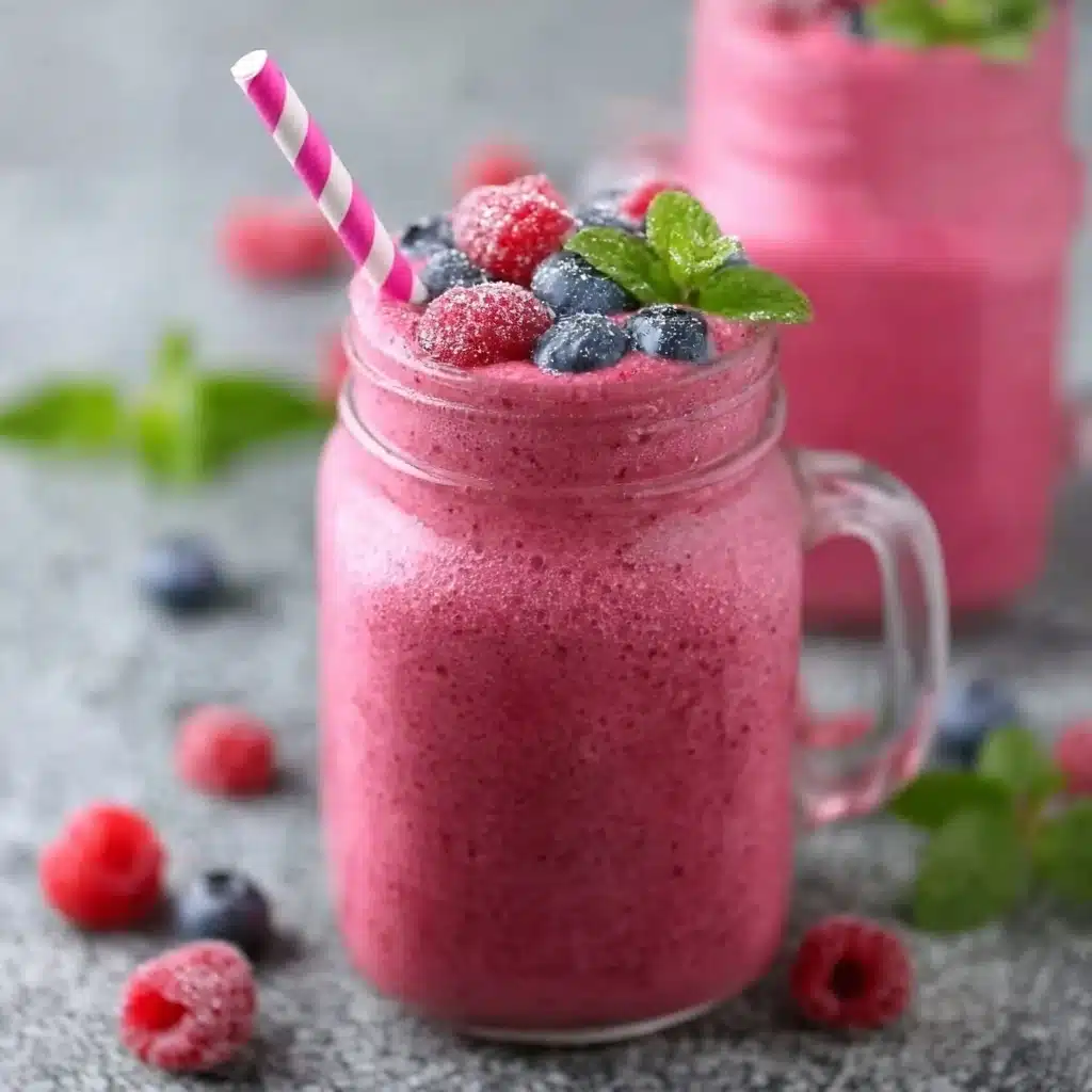 Mixed Berry Smoothie Recipe - Recipe Image