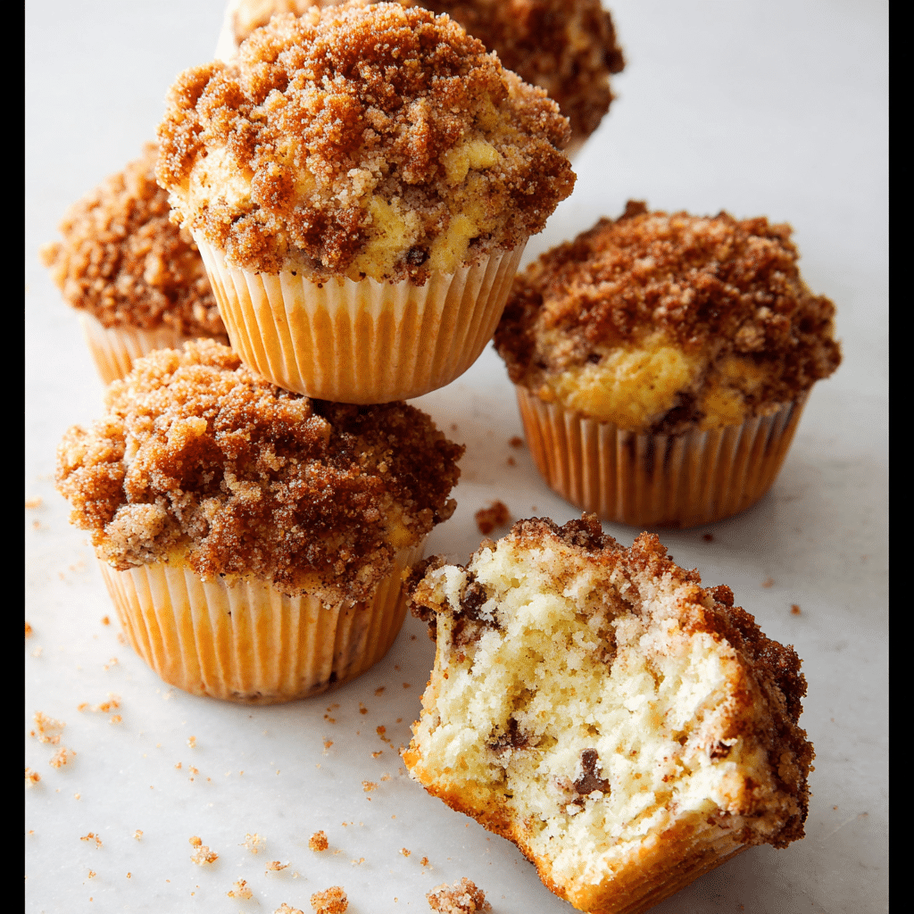 Espresso Chocolate Chip Muffins Recipe - Recipe Image