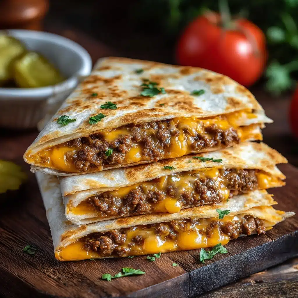 Smashburger Quesadillas Recipe