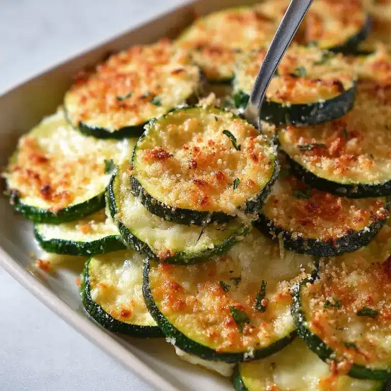 Creamy Parmesan Zucchini Recipe