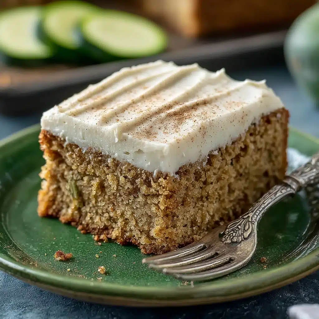 Moist and Delicious Zucchini Cake Recipe - Recipe Image