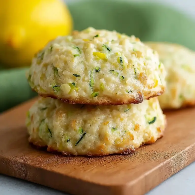 Easy Lemon Zucchini Cookies Recipe