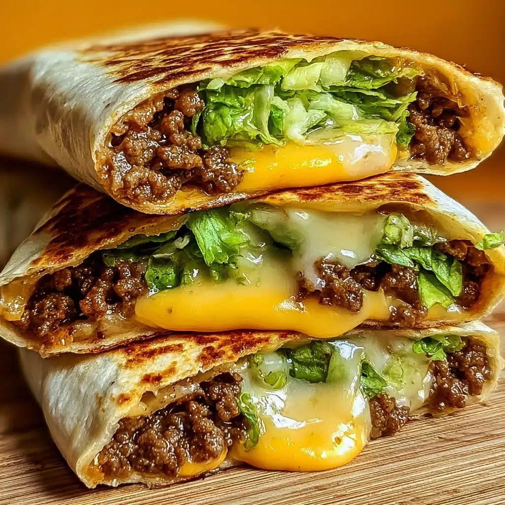 Homemade Big Mac Wraps Recipe - Recipe Image