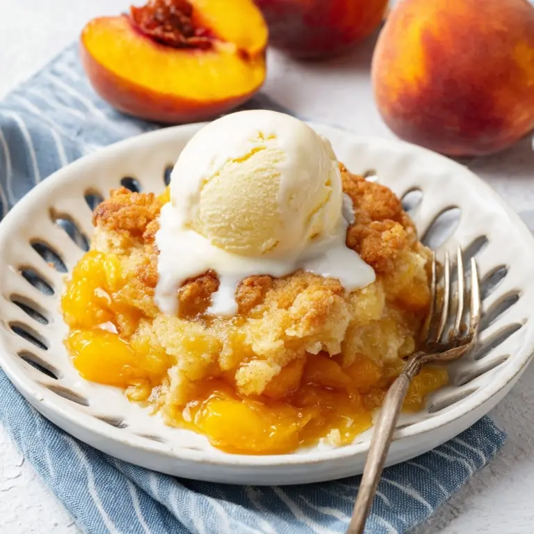 Peach Cobbler Recipe
