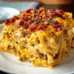 Spicy Southern Cheesy Chicken Spaghetti Casserole Recipe
