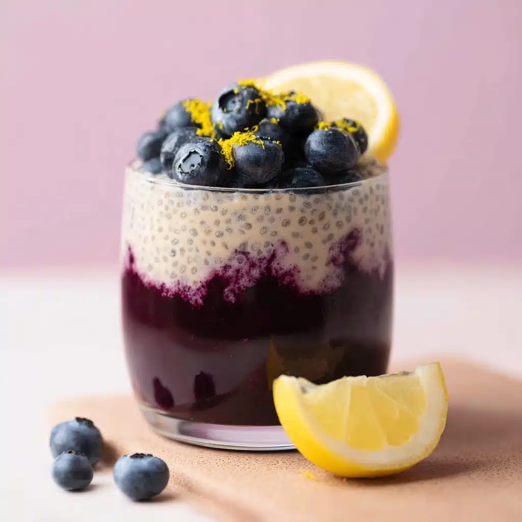 Blueberry Lemon Overnight Oats Recipe - Recipe Image