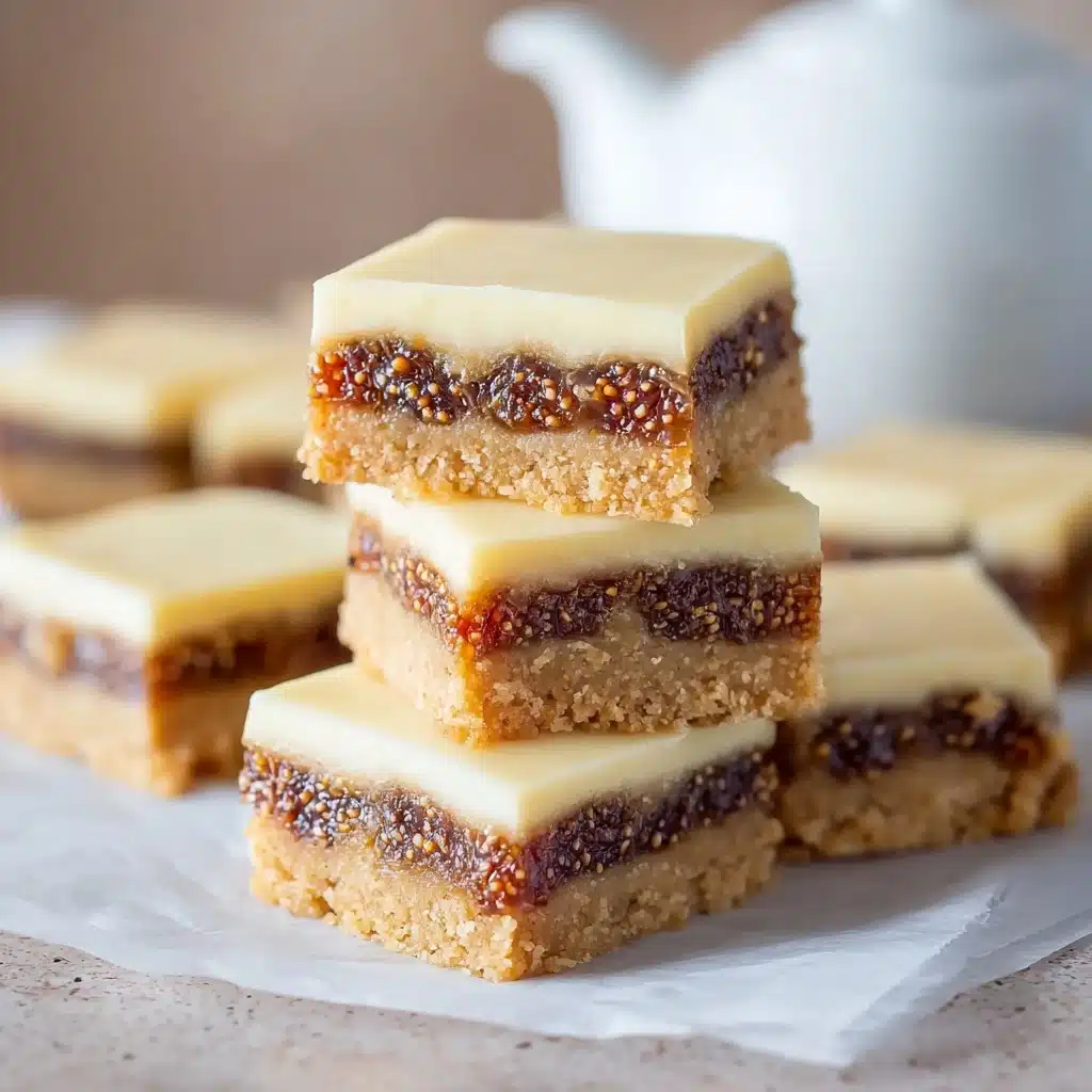 Decadent Fig and Cream Cheese Bars Recipe - Recipe Image
