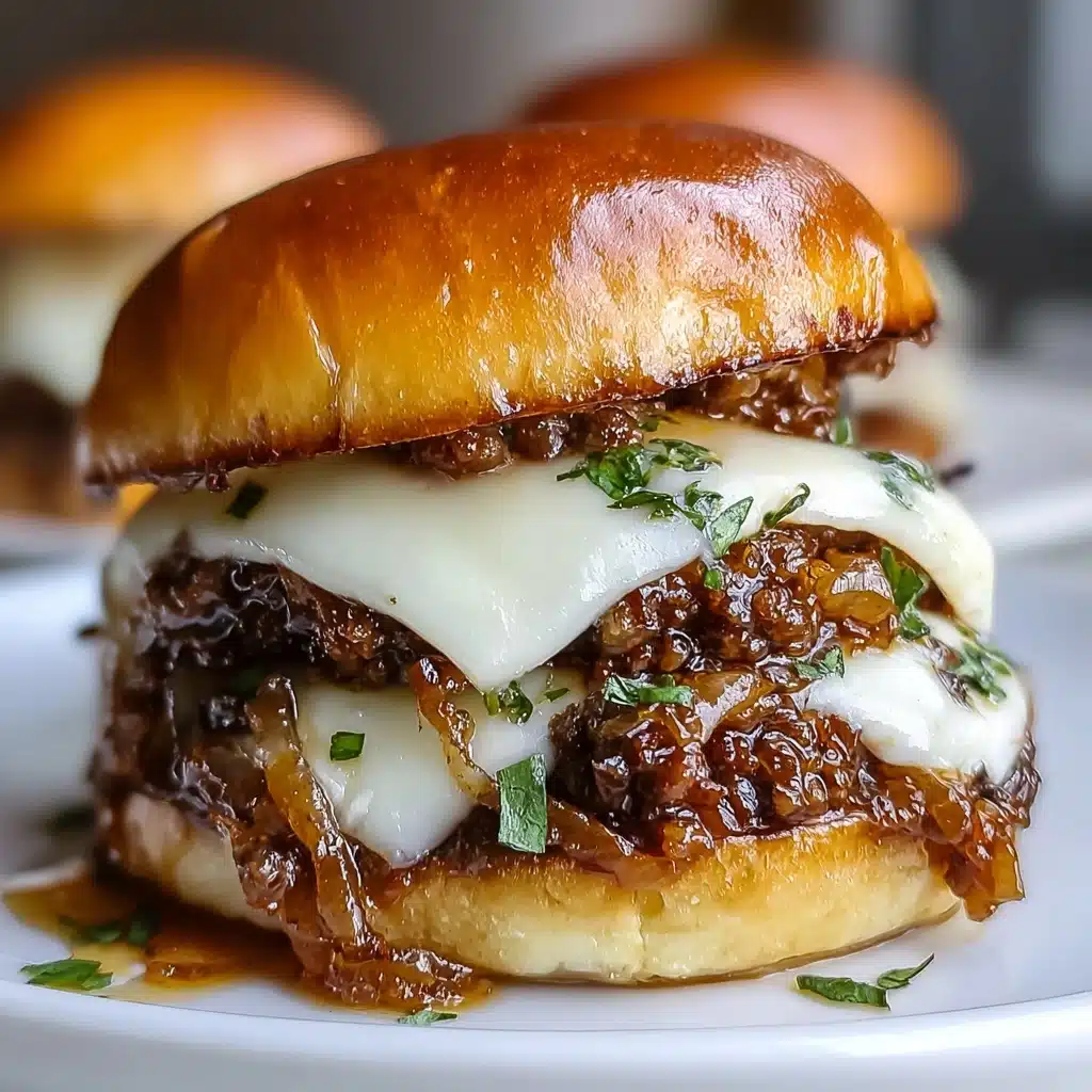 Irresistible French Onion Beef Sloppy Joes Recipe - Recipe Image
