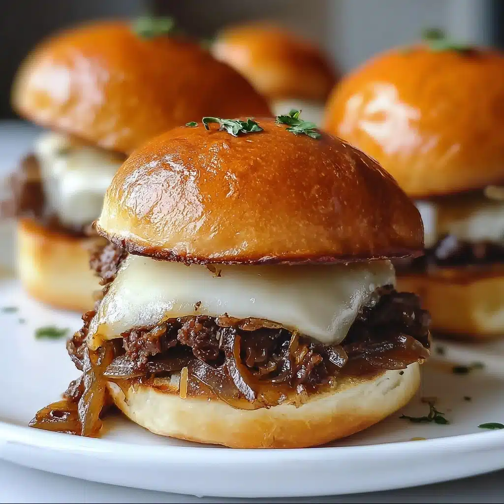 Irresistible French Onion Beef Sloppy Joes Recipe - Recipe Image