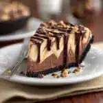Decadent Chocolate Peanut Butter Swirl Pie Recipe
