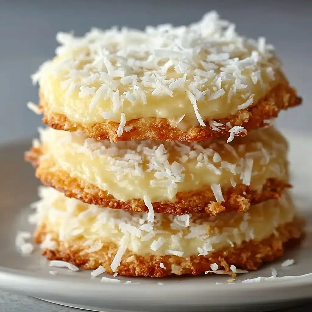Lemon Coconut Cheesecake Cookies Recipe - Recipe Image