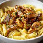 Honey Pepper Chicken Pasta Recipe