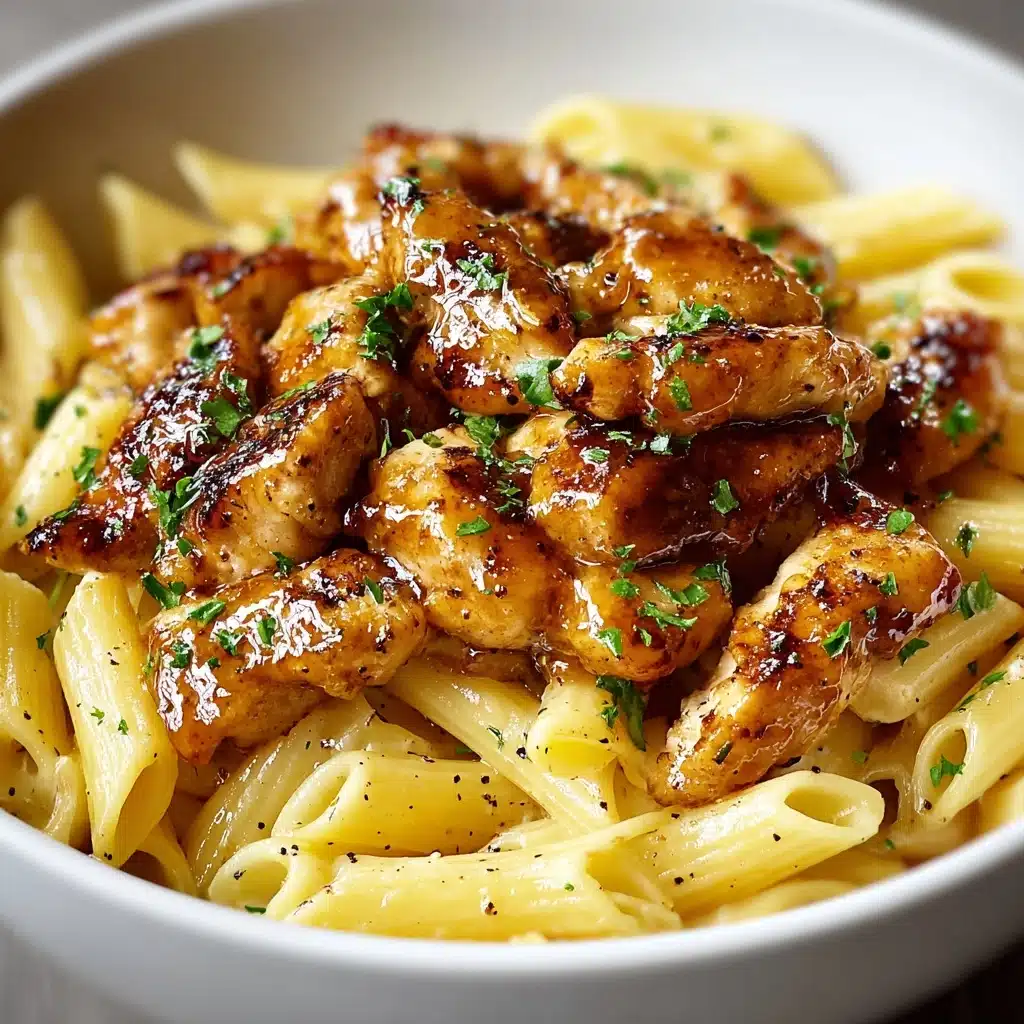 Honey Pepper Chicken Pasta Recipe - Recipe Image