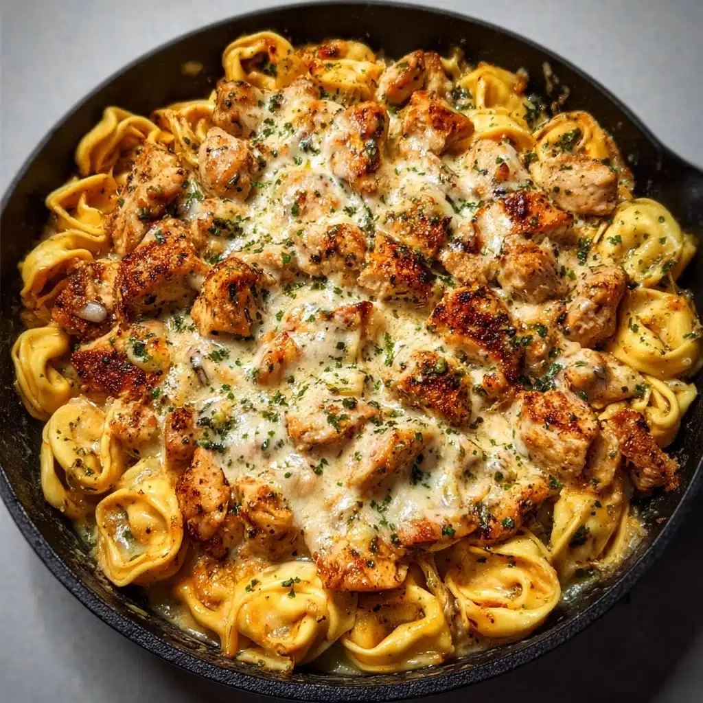 Garlic Parmesan Chicken Tortellini Recipe