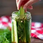 Refrigerator Dill Pickles Recipe