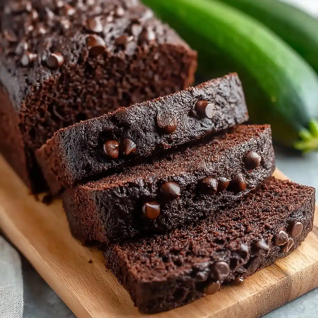 Indulgent Chocolate Zucchini Bread with Sour Cream Recipe - Recipe Image