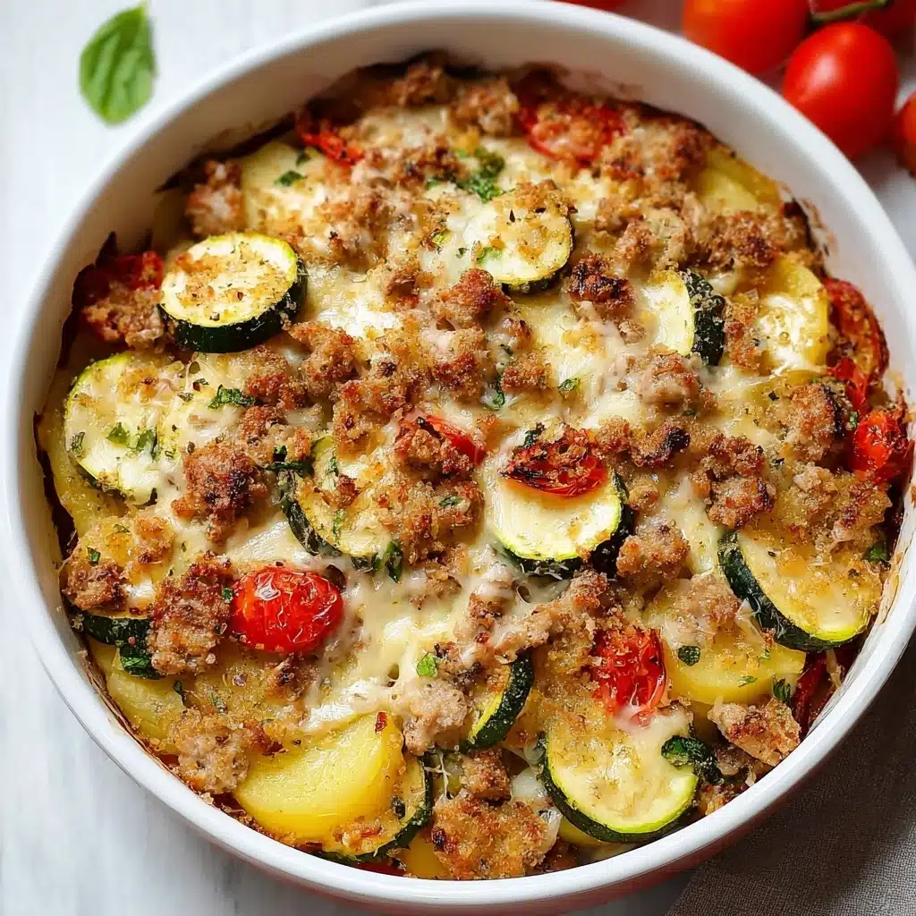 Fresh Italian Zucchini Casserole Recipe - Recipe Image