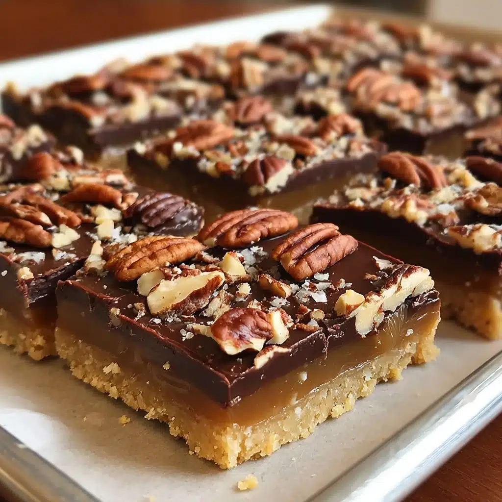 Easy Turtle Bars Recipe - Recipe Image