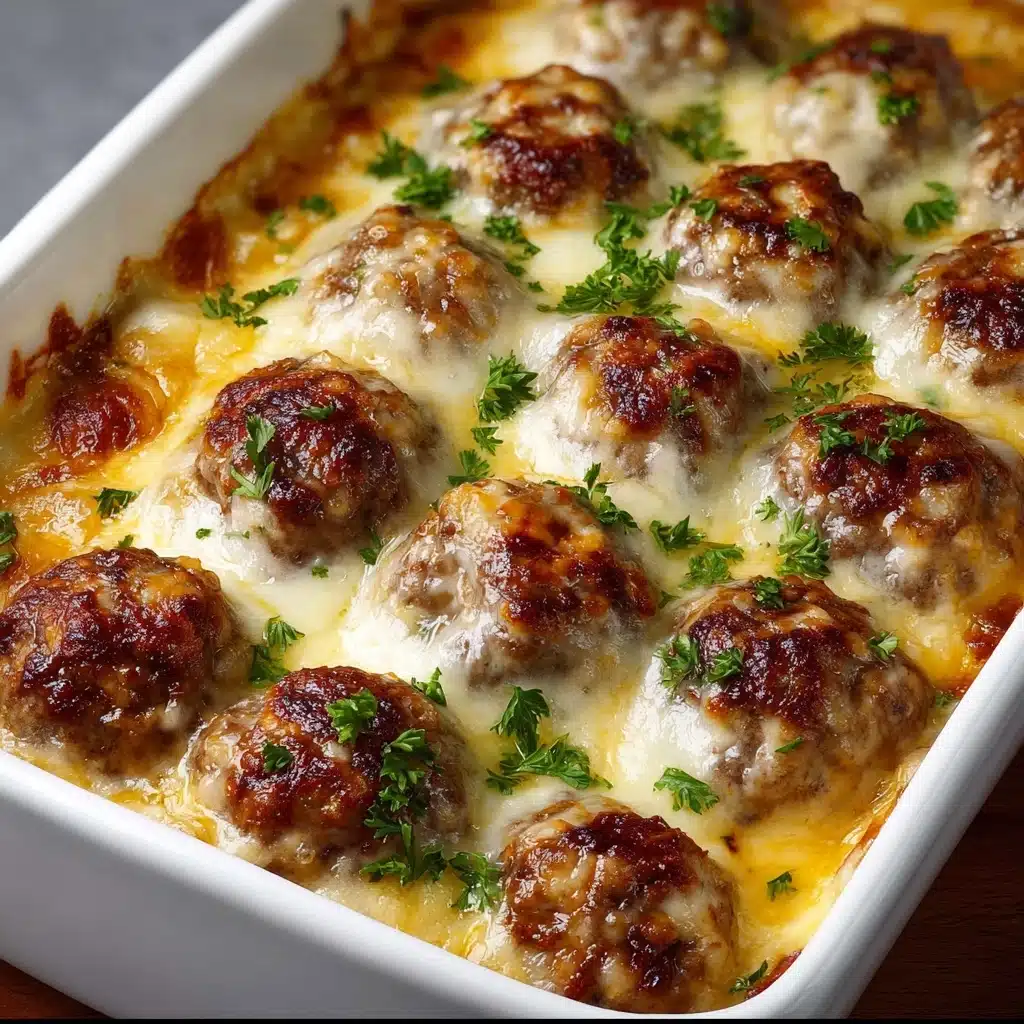 Dump-and-Bake Meatball Casserole Recipe