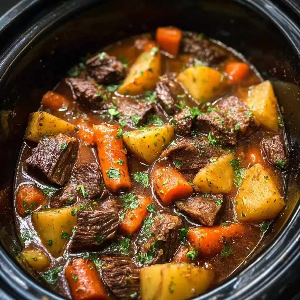 Crock Pot Beef Stew Recipe - Recipe Image