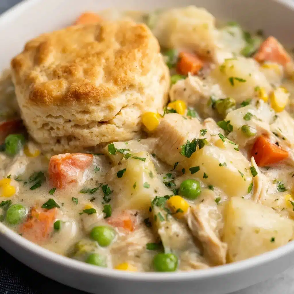 Easy Slow Cooker Chicken Pot Pie Recipe - Recipe Image